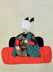 Ms 1671 Amurath (Murad) III (1546-95) c.1580